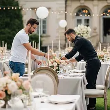 دیزاین گل آرایی و شمع آرایی-تشریفات اصفهان